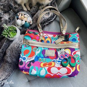 Coach Multicolor Tote Bag